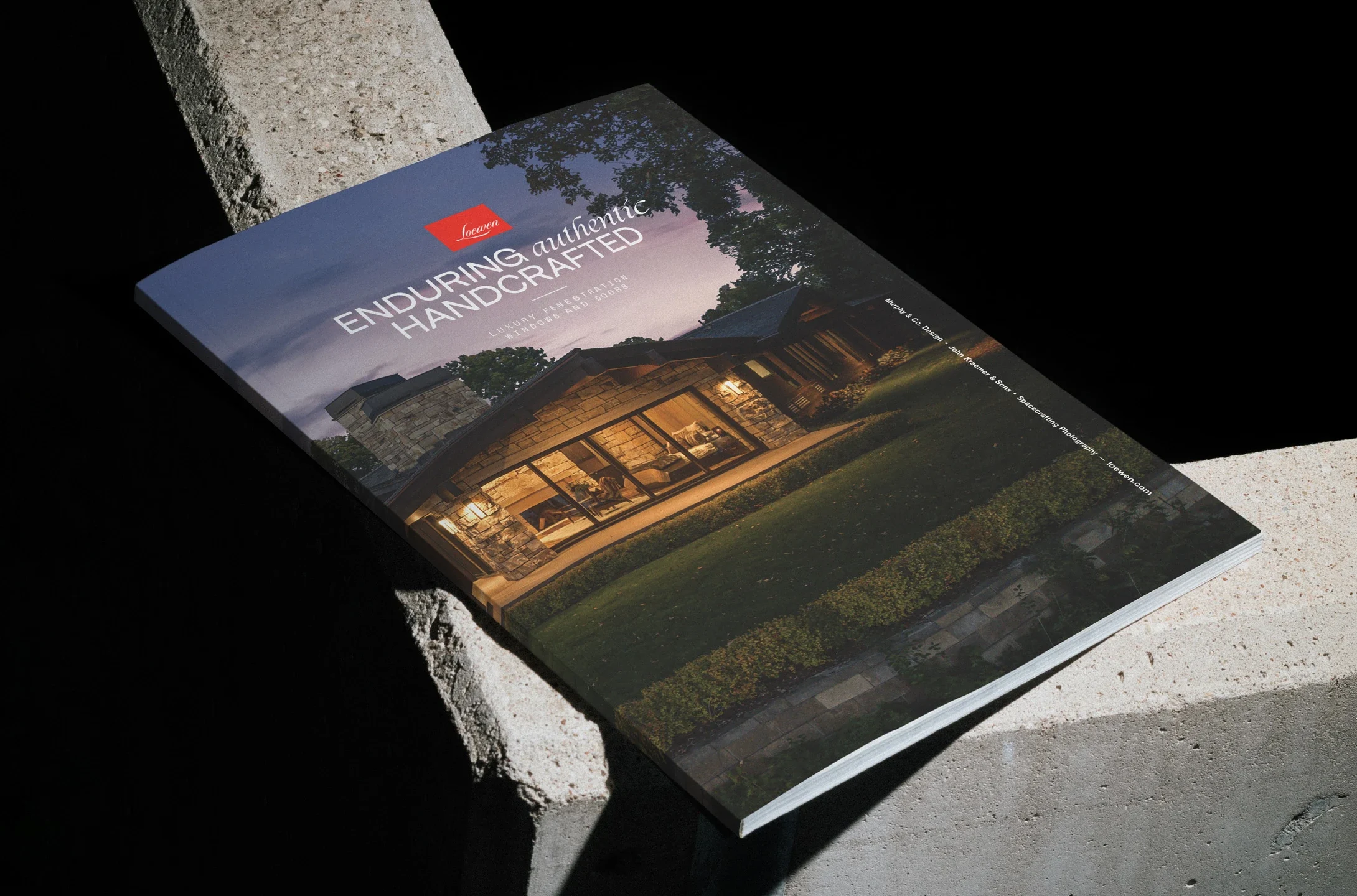 Printed marketing brochure design by Chez Koop showcasing craftsmanship – Steinbach Manitoba creative studio