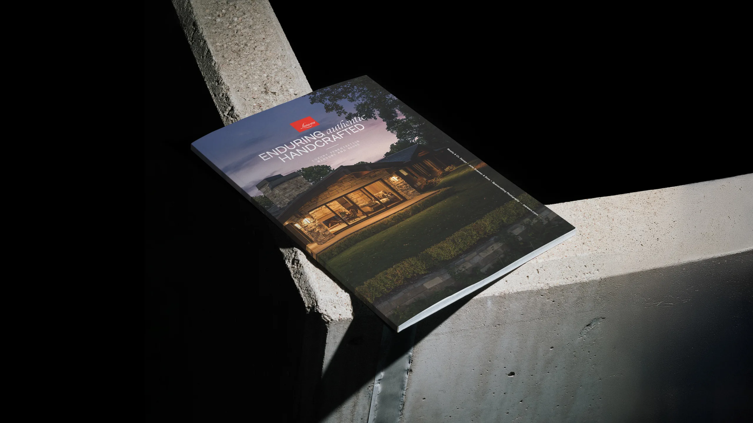 Chez Koop graphic design showcase featuring real estate brochure – Steinbach Manitoba creative studio