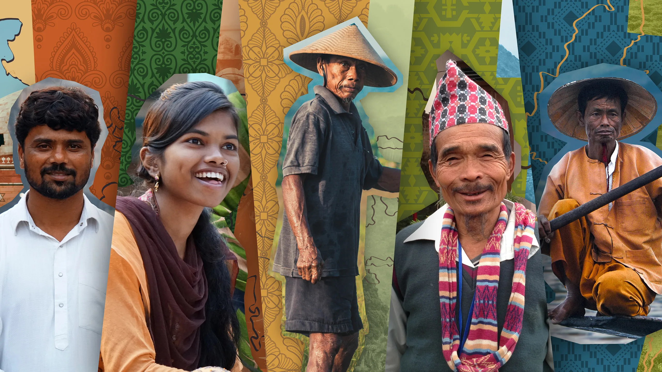 Vibrant cultural portraits in graphic design by Chez Koop – Steinbach Manitoba creative studio