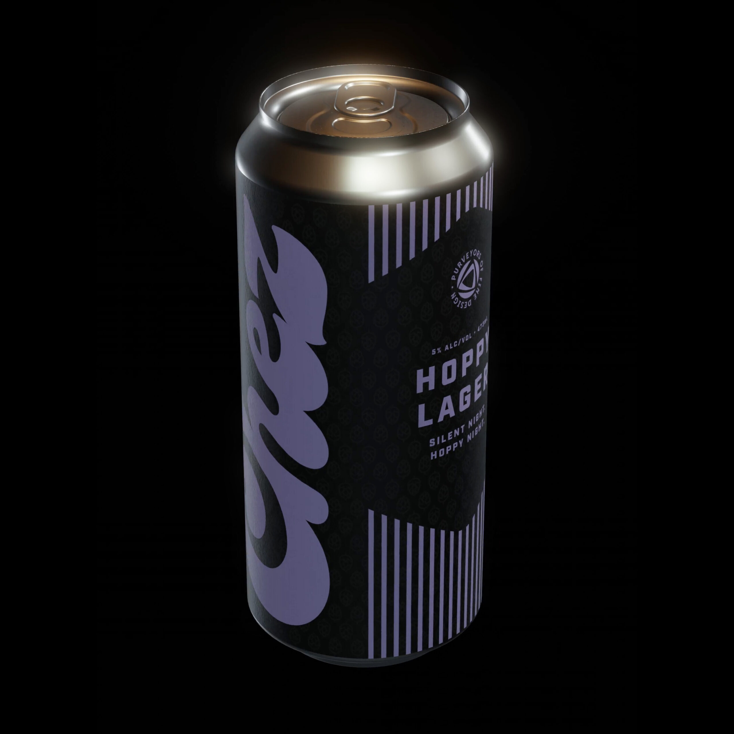 Chez Koop graphic design for Hoppy Lager packaging – Steinbach Manitoba creative studio
