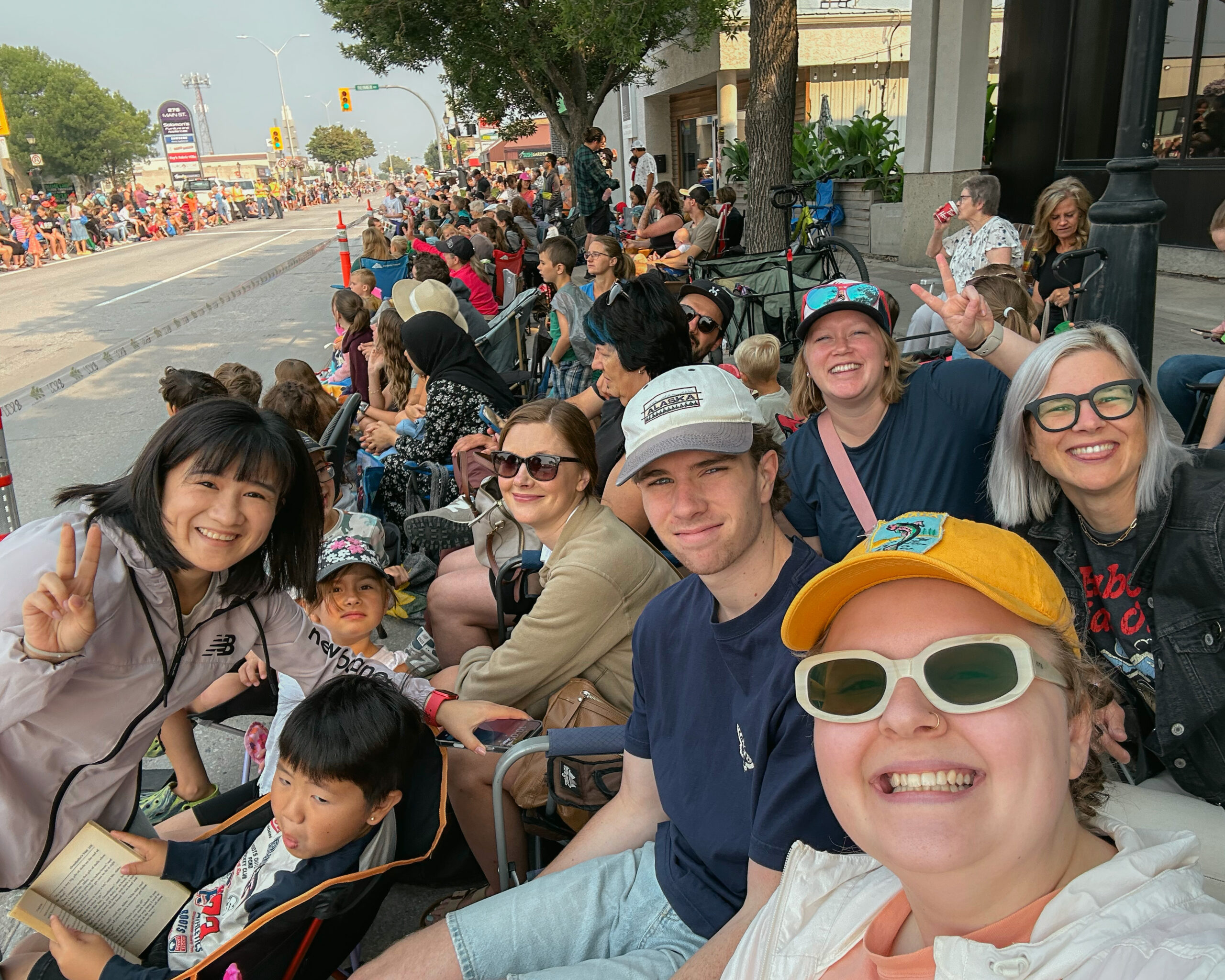 Community gathering at a local event – Chez Koop celebrates creativity in Steinbach, Manitoba.